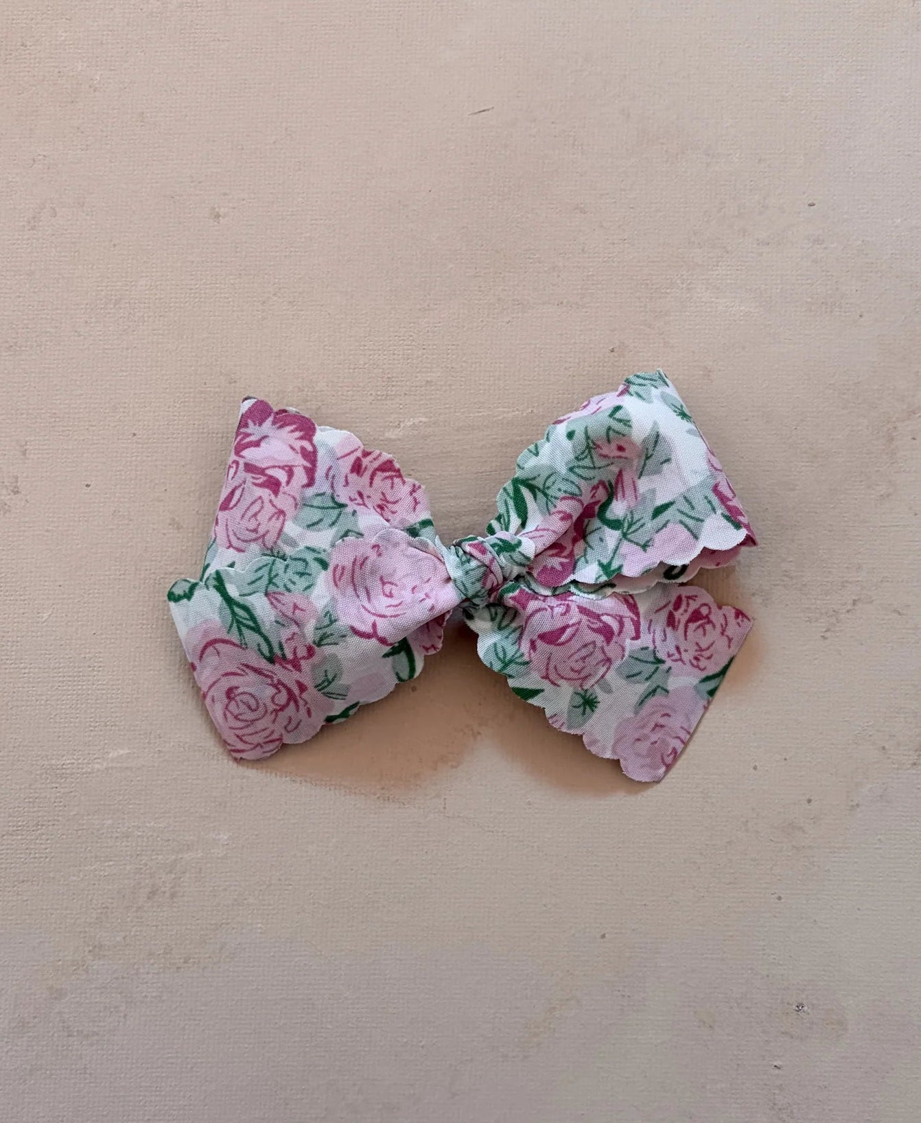 Petite Ribbon Bow Clip