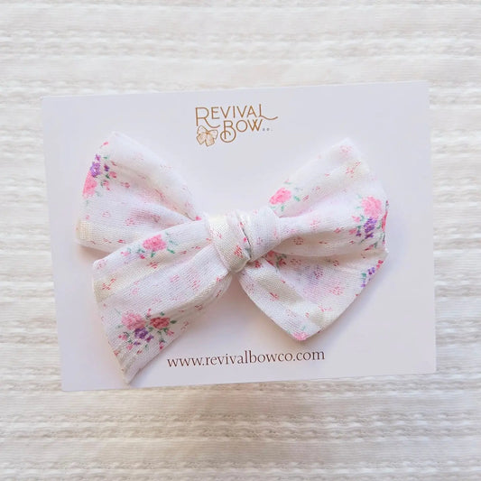 Large Pinwheel Bow on Clip