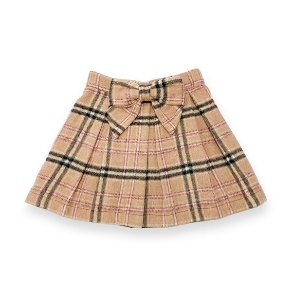 Plaid Wooly Skirt