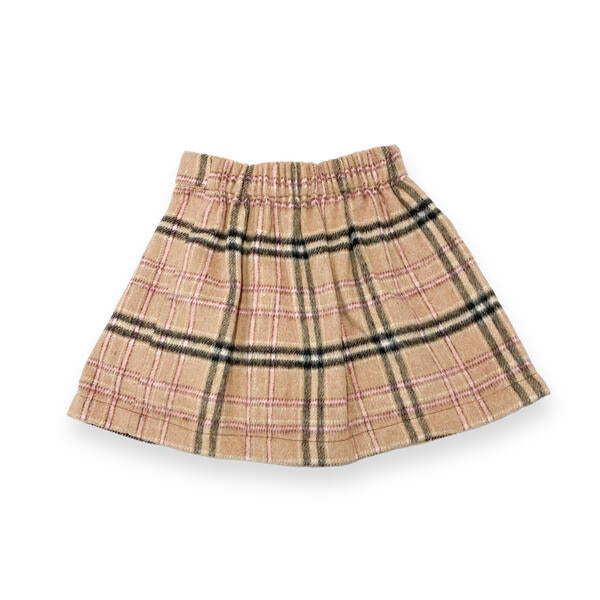 Plaid Wooly Skirt