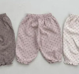 Dot Frill Joggers