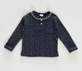 Henley Floral Lace Tee