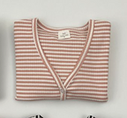 Milky Stripe Cardigan