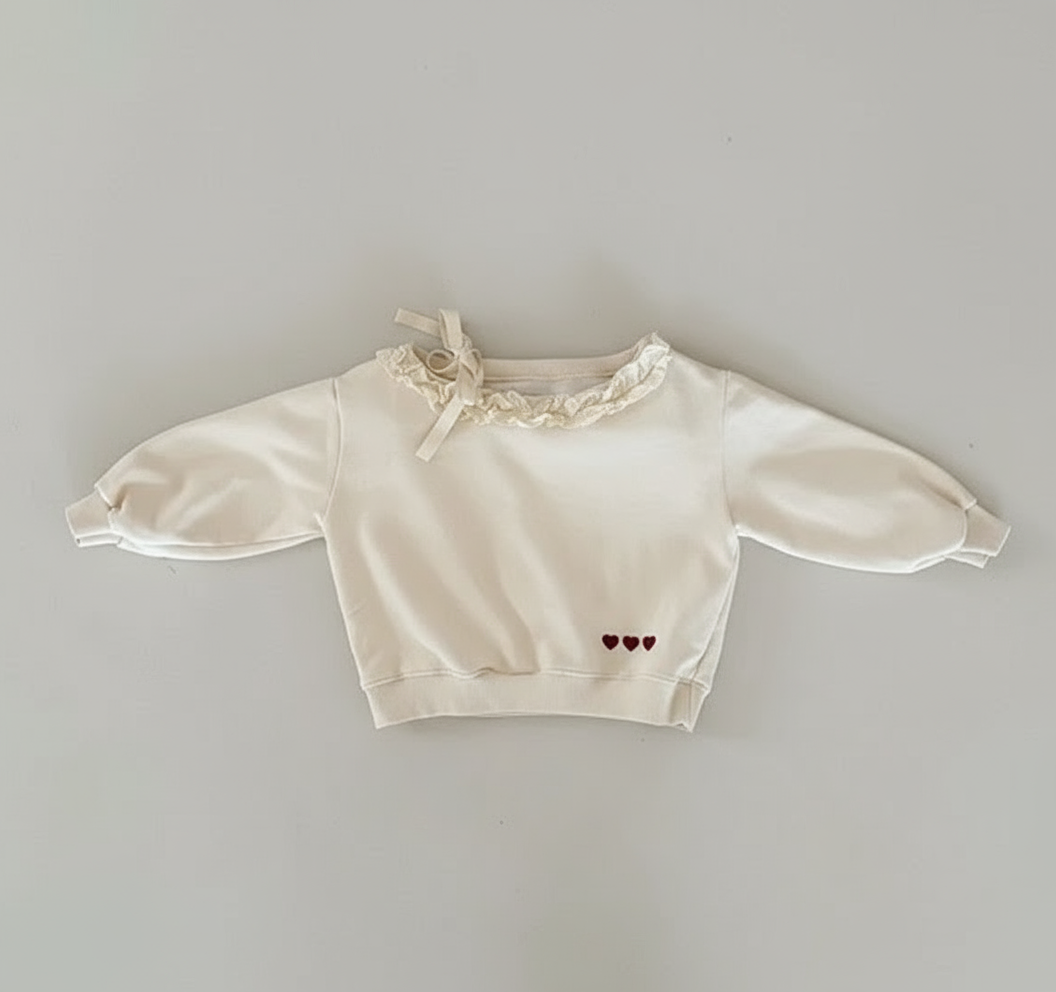 Off-Shoulder Frill Tee