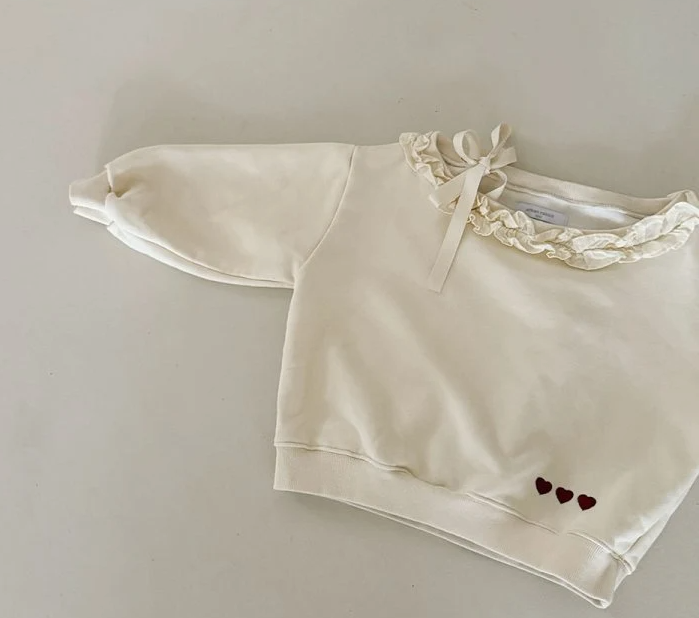 Off-Shoulder Frill Tee