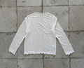 Soft Frill Lettuce Edge Tee