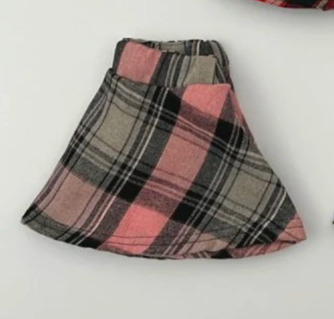 Plaid Mini Skirt