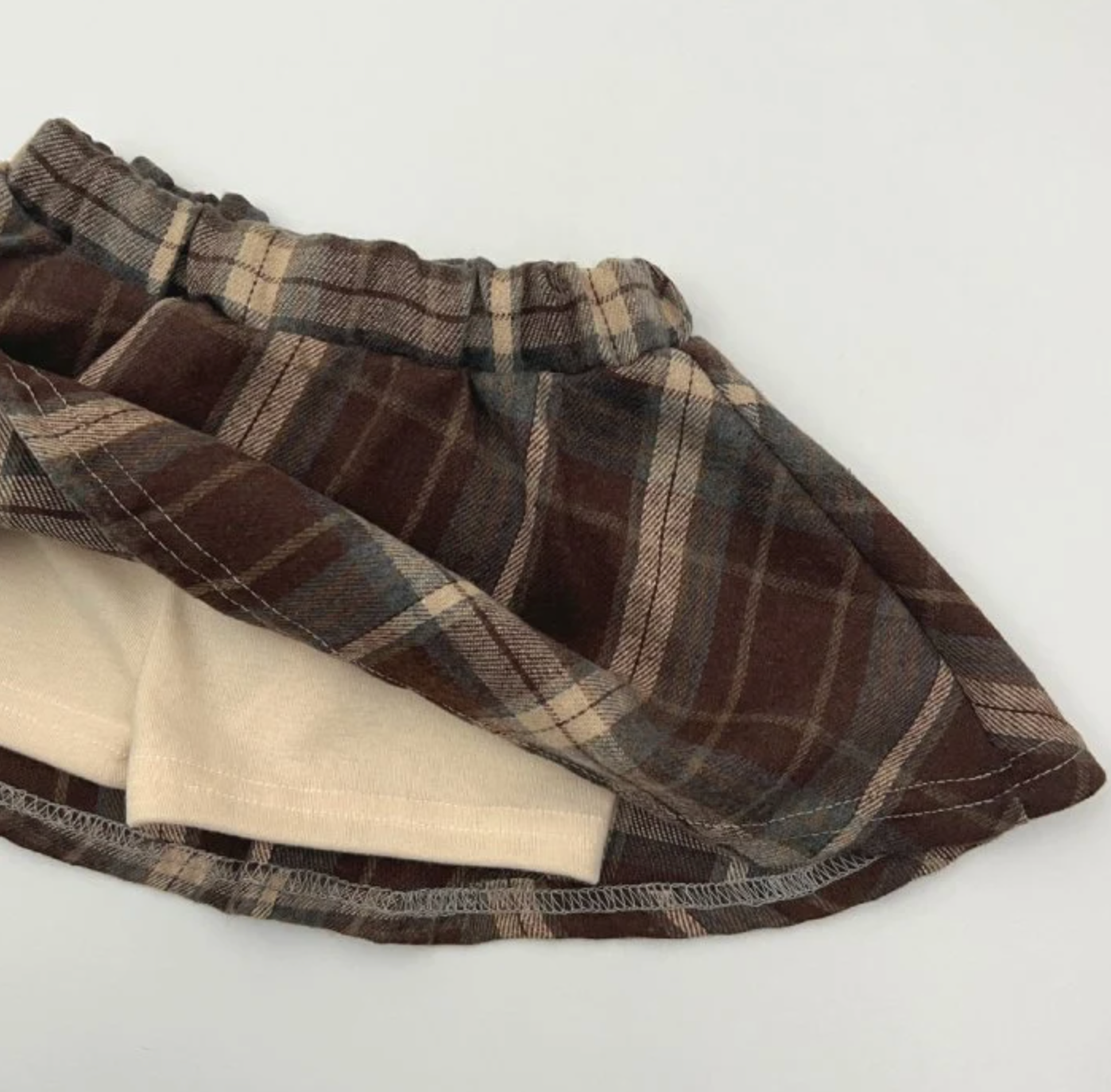 Plaid Mini Skirt