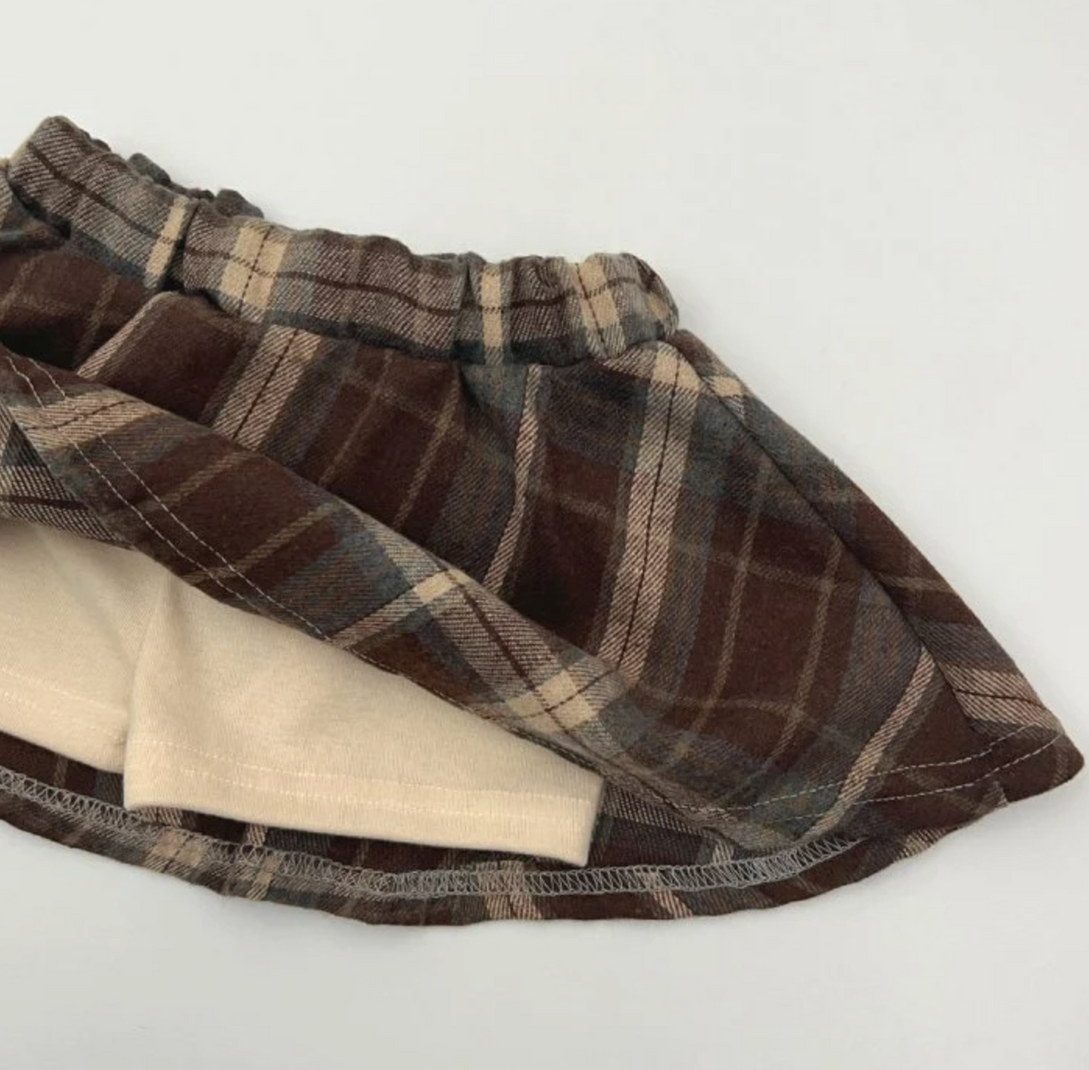 Plaid Mini Skirt