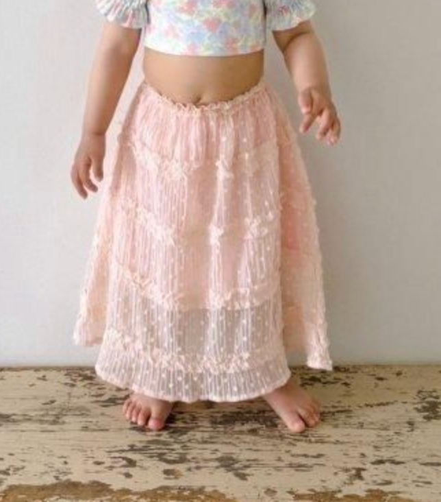 Dot Lace Skirt