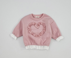Heart Frill Sweatshirt