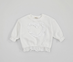 Heart Frill Sweatshirt
