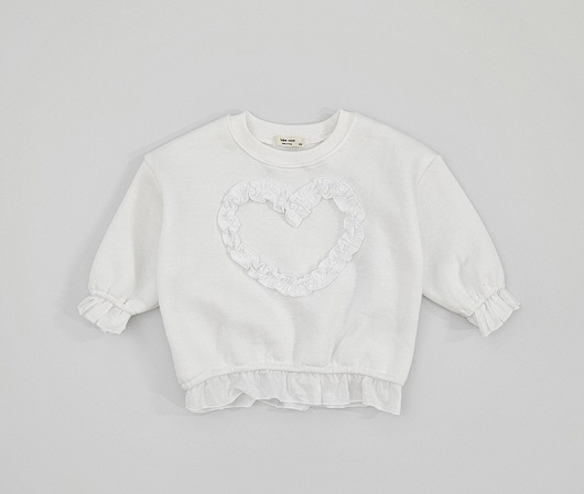 Heart Frill Sweatshirt