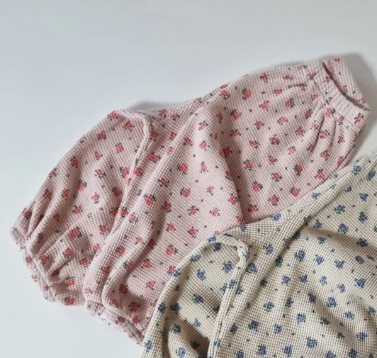 Flower Waffle Bloomers