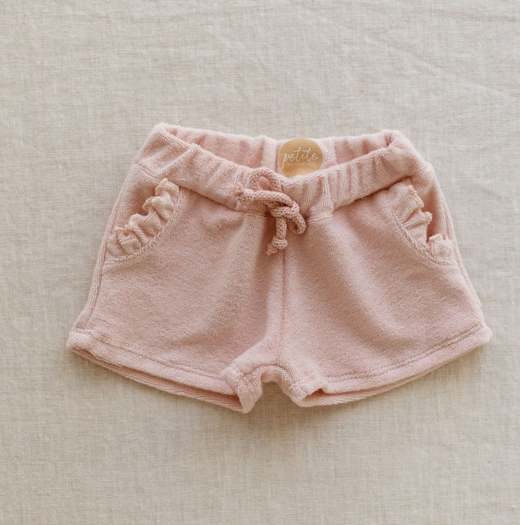 Terry Ruffle Shorts