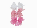 Sheer Vintage Lace Bow (Medium)
