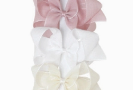 Spring Linen Bow Small