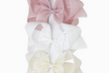 Spring Linen Bow Small