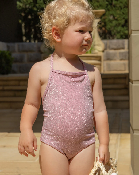 Sparkle Halter One Piece