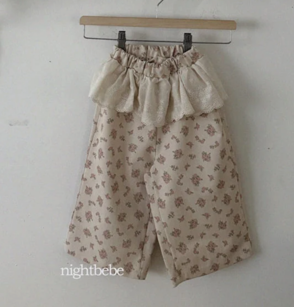 Rose Lace Pants