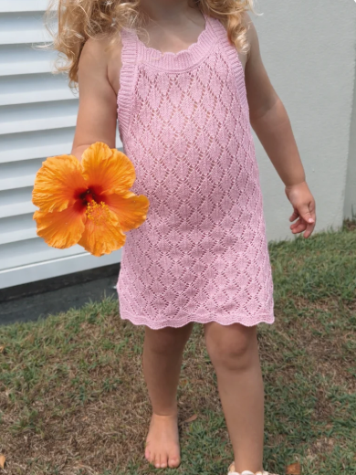 Sophia Knit Dress Pink