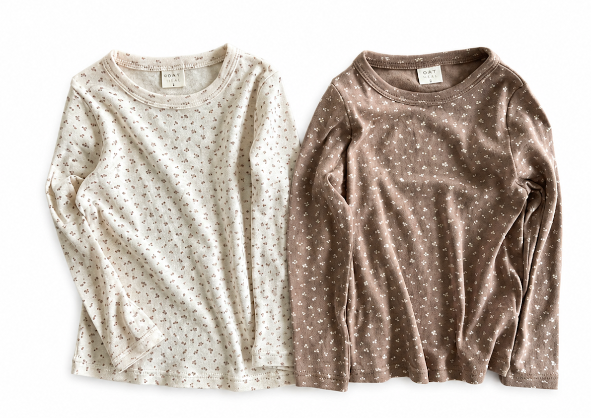 Floral Eyelet Long Sleeve