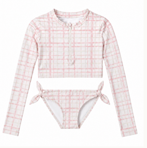 Sunny Cropped Rash Guard