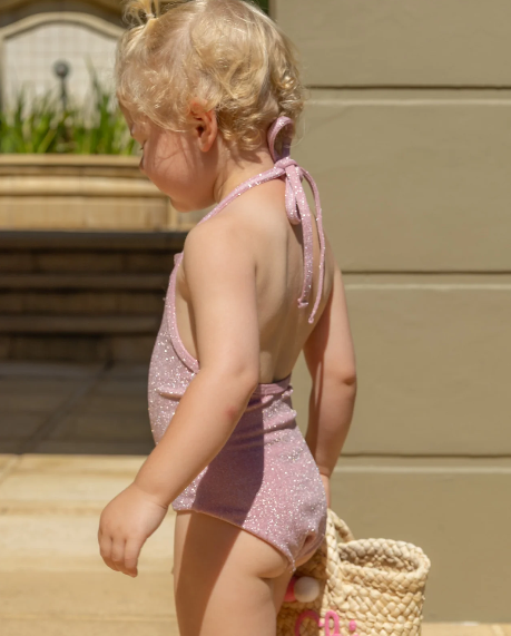 Sparkle Halter One Piece