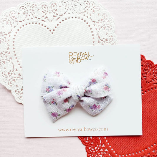Valentine's Day Small Fabric Bow