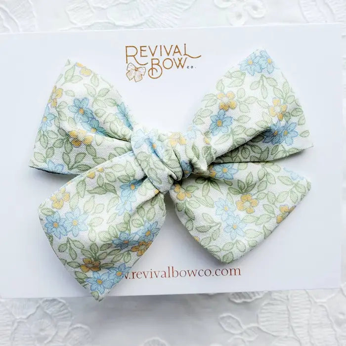 Large Pinwheel Bow on Clip
