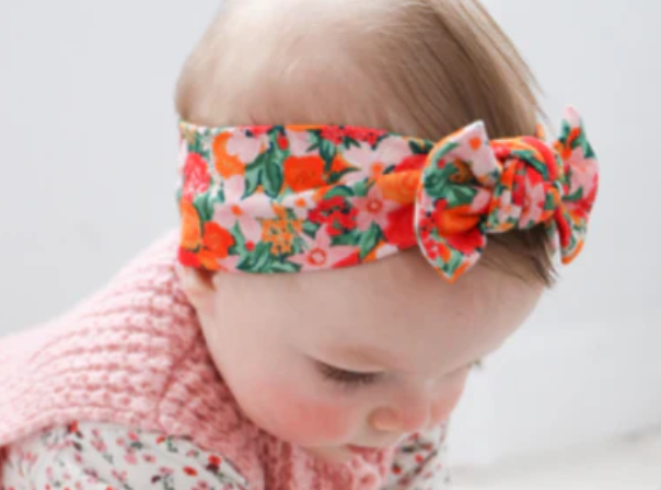 Aria Bow Knot Cotton Headband