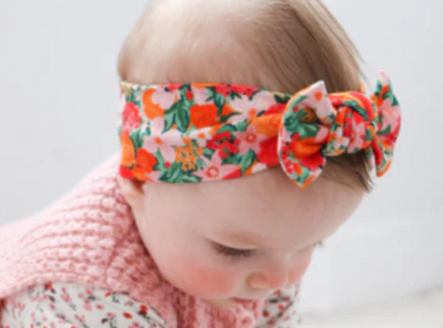 Aria Bow Knot Cotton Headband