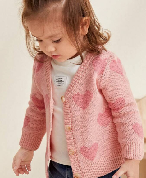 Heart Cardigan