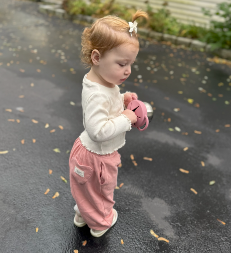 Jogger Pants with Heart Pocket