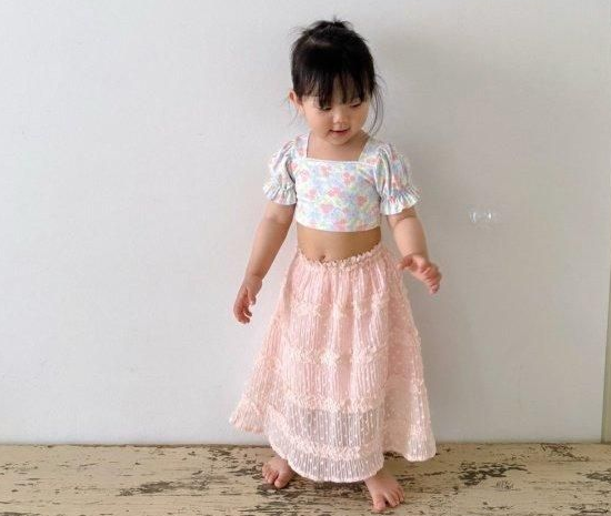 Dot Lace Skirt