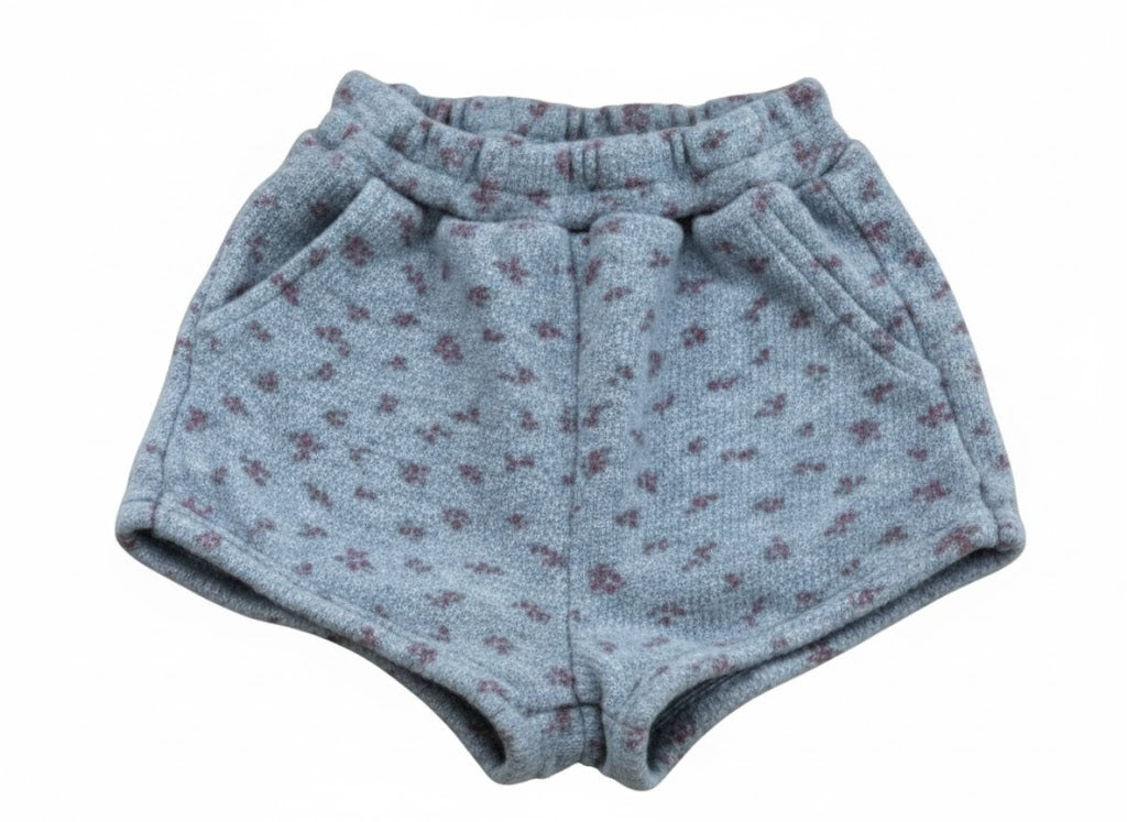 Waffle Dainty Floral Shorts